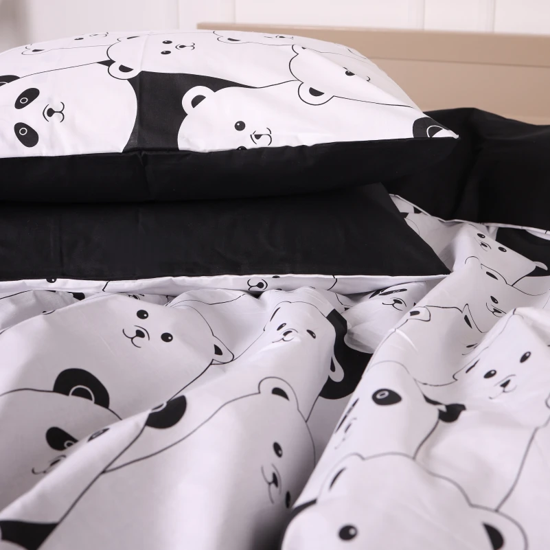 Комплект постільної білизни Ranforce Elite 17-4849 White bear - 7