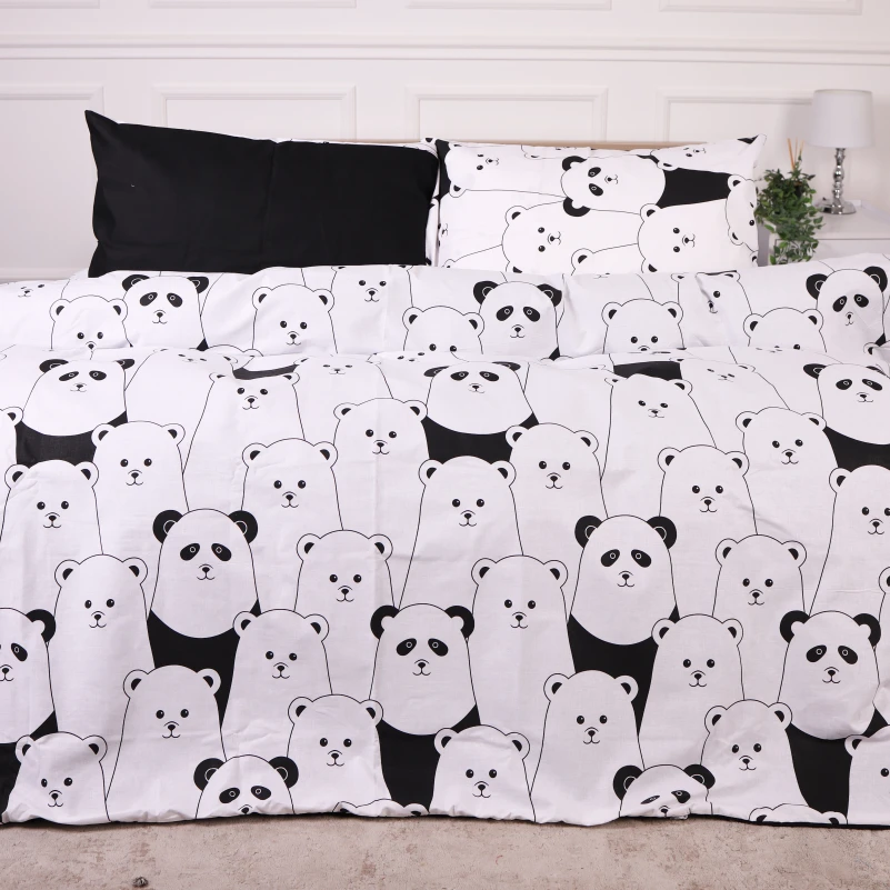 Комплект постільної білизни Ranforce Elite 17-4849 White bear