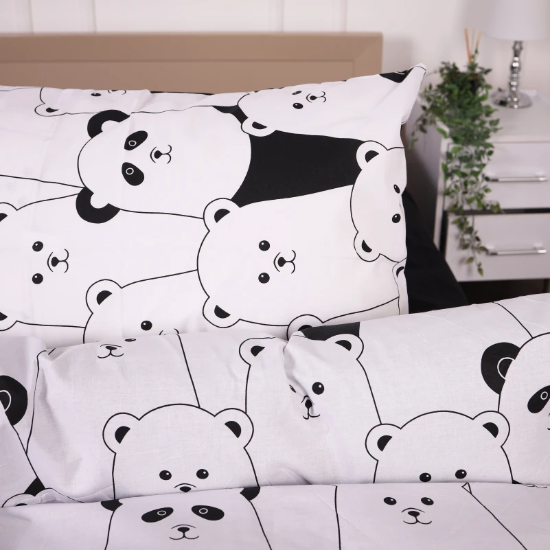 Комплект постільної білизни Ranforce Elite 17-4849 White bear - 3