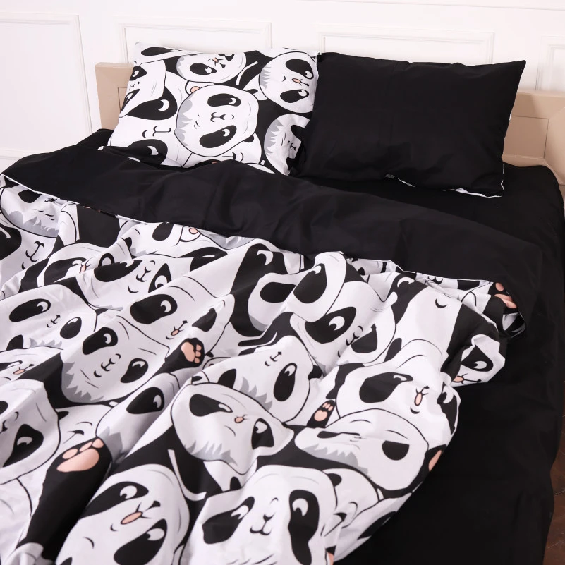 Комплект постільної білизни Бязь 17-4850 Panda - 1