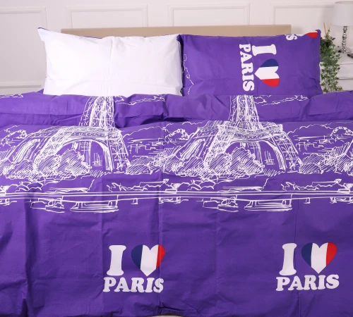 Простирадло MirSon Ranforce Elite 19-0426 Fucsia - 2