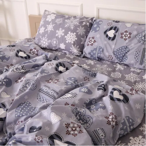 Пододеяльник Бязь 17-0655 Snowflake - 2