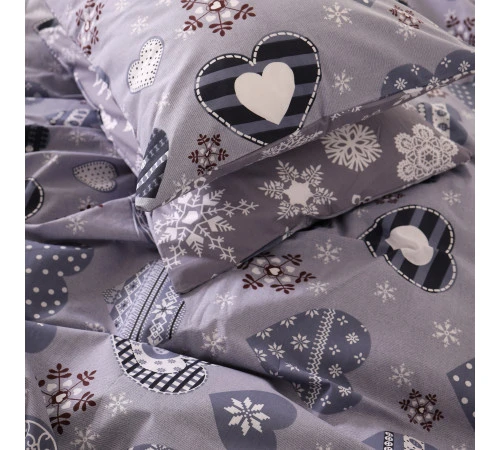 Наволочка Бязь 17-0655 Snowflake