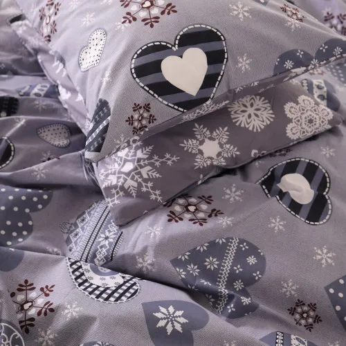 Наволочка Бязь 17-0655 Snowflake