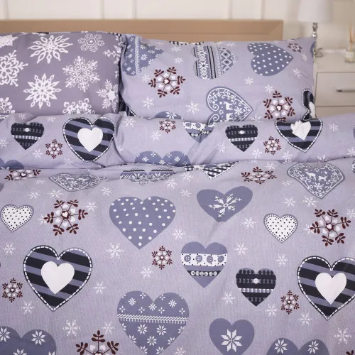 Комплект постільної білизни Ranforce Elite 17-0655 Snowflake - 2