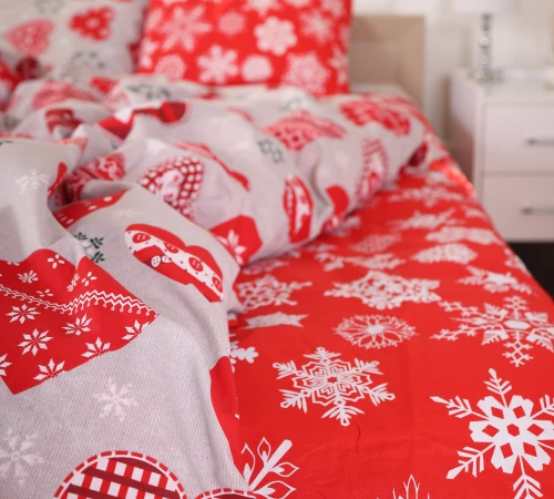 Комплект постільної білизни Бязь 17-0656 Gingerbread - 2