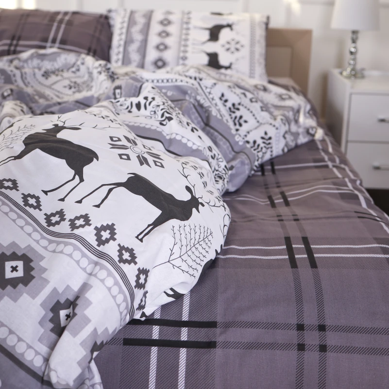 Наволочка Бязь 17-0654 Reindeer - 4