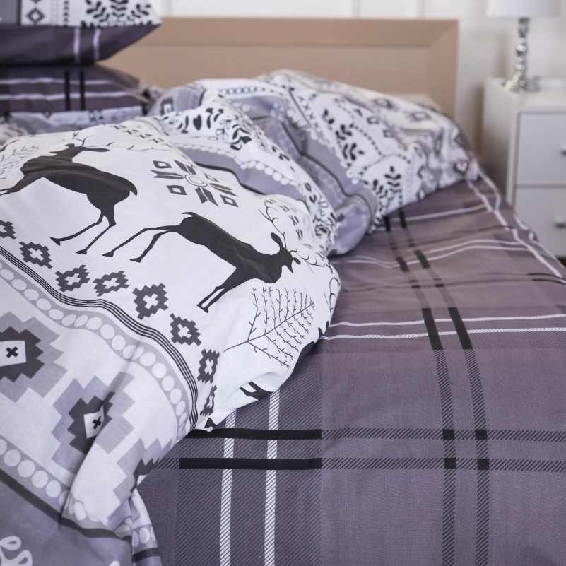 Комплект постільної білизни Ranforce Elite 17-0654 Reindeer - 3