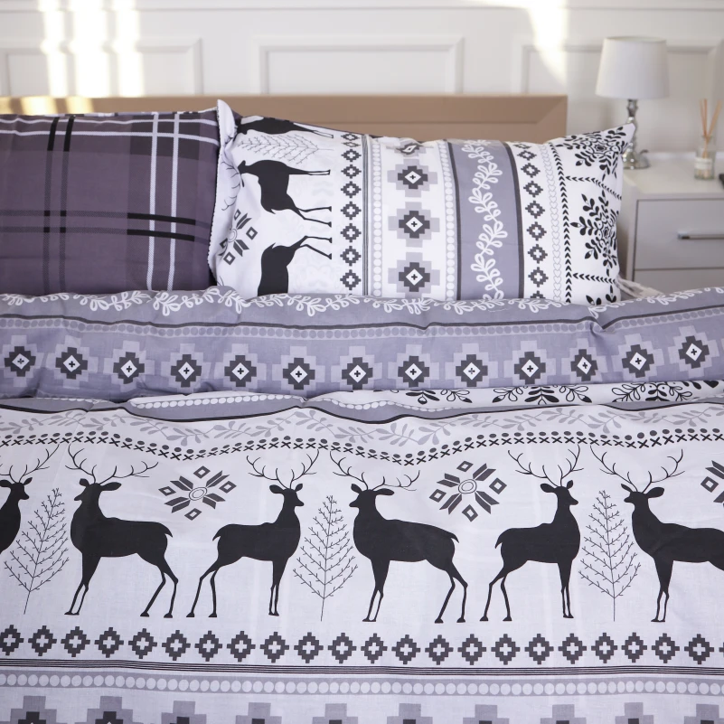 Комплект постільної білизни Ranforce Elite 17-0654 Reindeer - 1