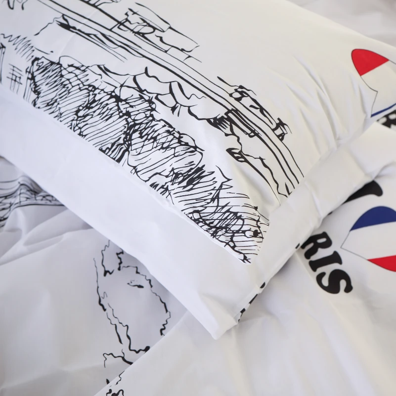 Комплект постільної білизни Бязь 17-4743 Paris - 2