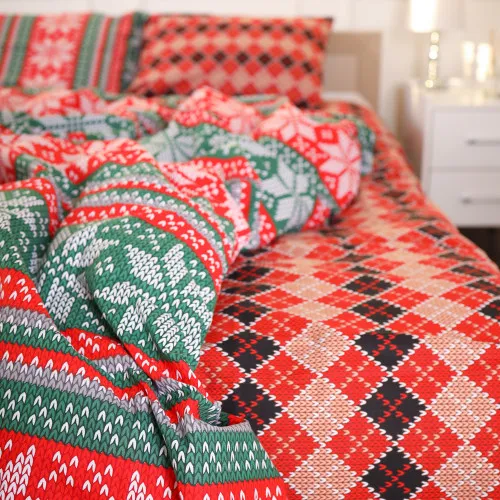 Комплект постельного белья Бязь 17-0659 Christmas - 2