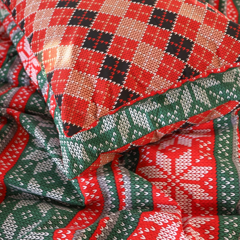 Комплект постільної білизни Бязь 17-0659 Christmas - 3