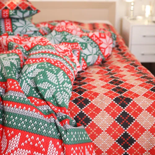 Простынь Ranforce Elite 17-0659 Christmas