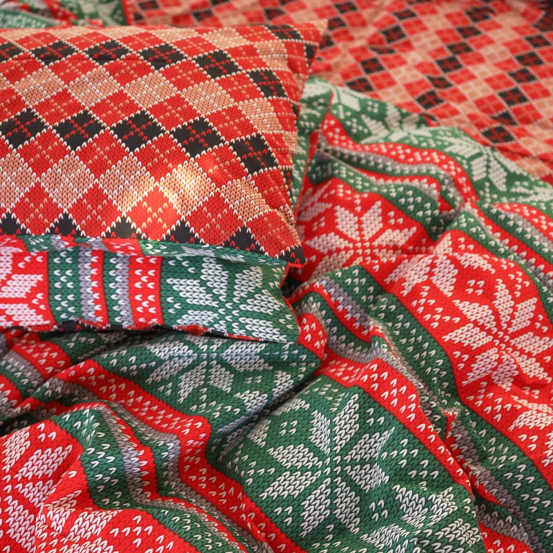 Наволочка Бязь 17-0659 Christmas - 4