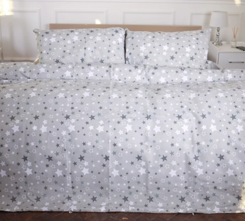 Комплект постільної білизни Ranforce Elite 17-0660 Gray sky