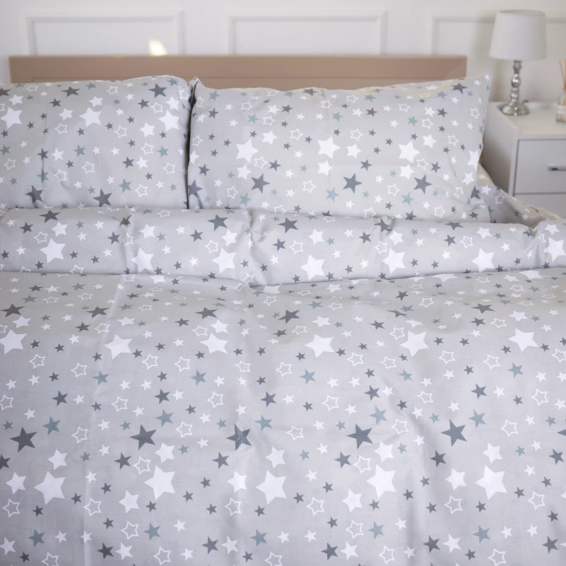 Комплект постільної білизни Ranforce Elite 17-0660 Gray sky - 1