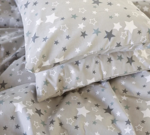 Наволочка Бязь 17-0660 Gray sky