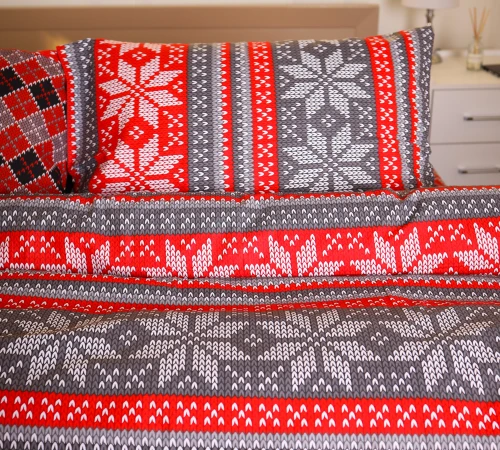 Комплект постельного белья Ranforce Elite 17-0658 Jingle - 2