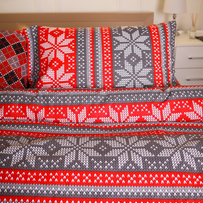 Комплект постельного белья Ranforce Elite 17-0658 Jingle - 1