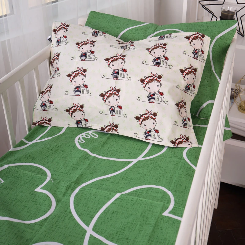 Комплект постільної білизни Бязь Kids Time 20-0031 Ladybug - 7