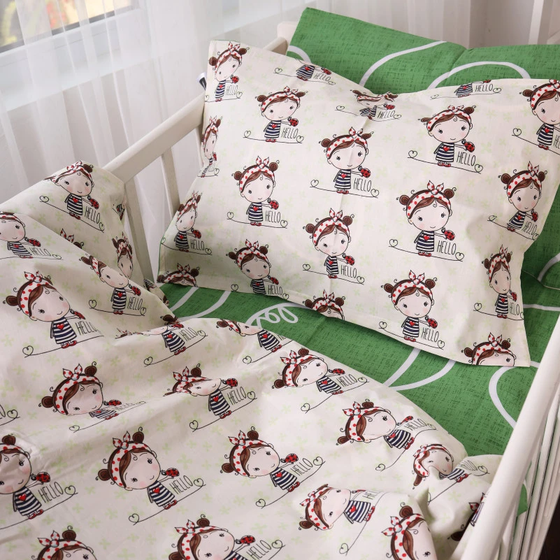 Комплект постільної білизни Бязь Kids Time 20-0031 Ladybug - 6