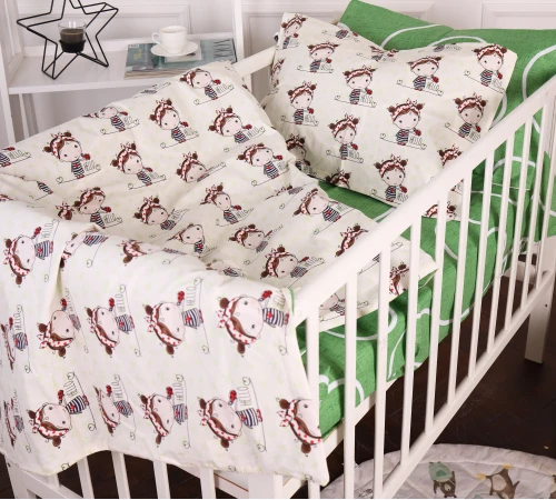 Комплект постельного белья Бязь Kids Time 20-0031 Ladybug