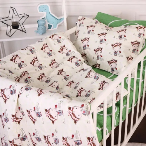 Пододеяльник Бязь 20-0031 Ladybug