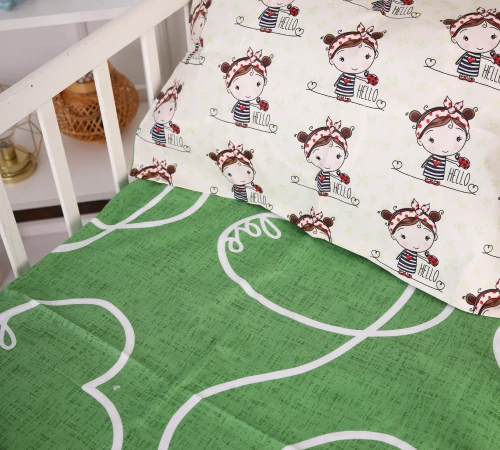 Простынь Бязь Kids Time 20-0031 Ladybug
