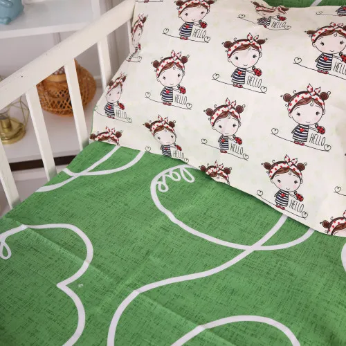 Простирадло Бязь Kids Time 20-0031 Ladybug