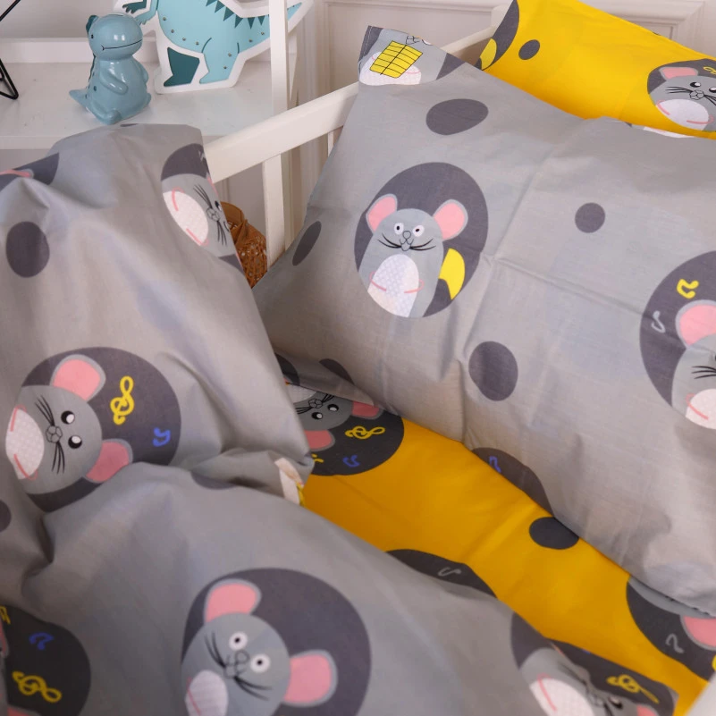 Комплект постільної білизни Бязь Kids Time 20-0029 Funny mice - 4