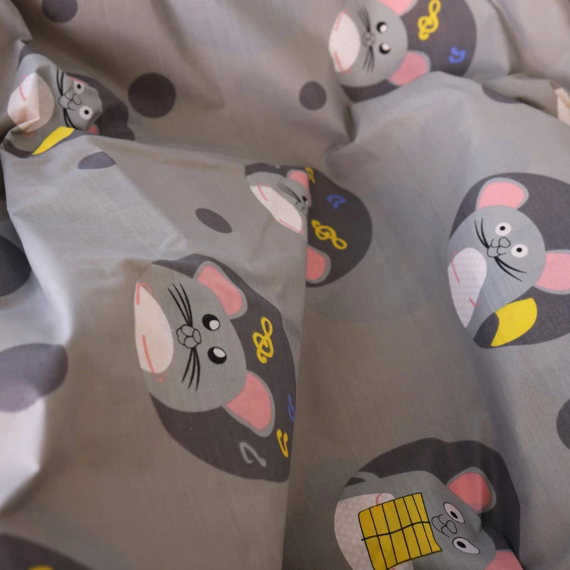 Комплект постільної білизни Бязь Kids Time 20-0029 Funny mice - 5