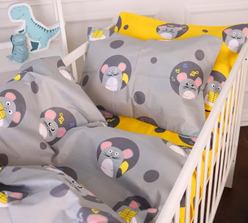 Підковдра Бязь 20-0029 Funny mice - 2