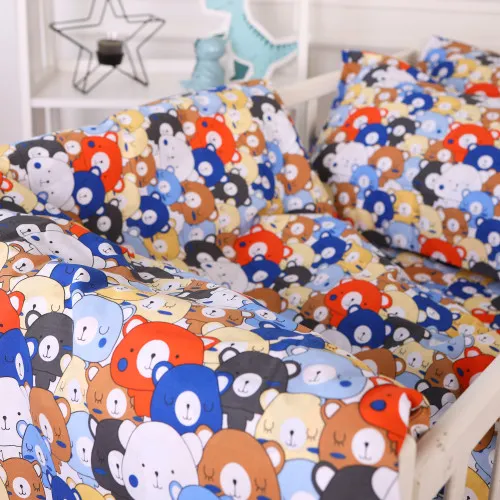 Підковдра Бязь Kids Time 20-0032 Colored bears