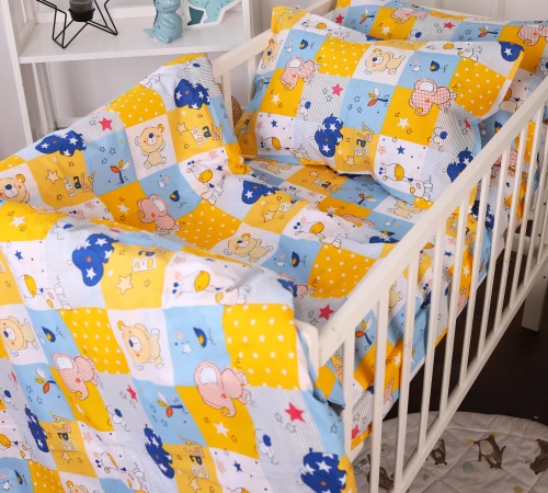 Підковдра Бязь 20-0038 Cute animals - 2