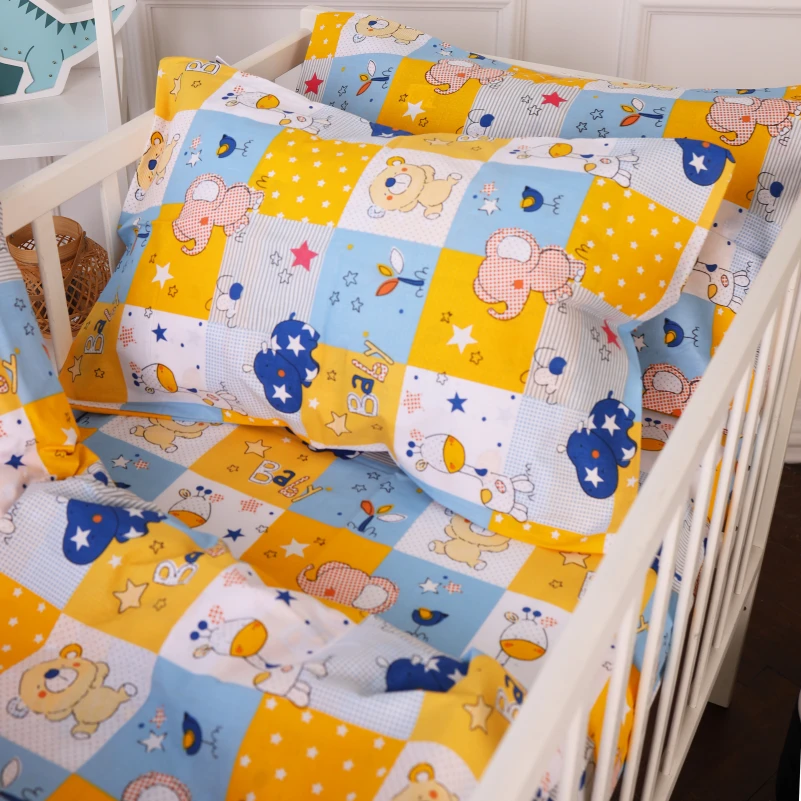 Комплект постільної білизни Бязь Kids Time 20-0038 Cute animals - 2