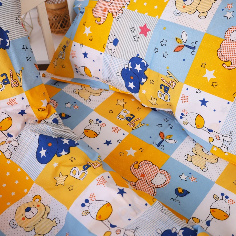 Комплект постільної білизни Бязь Kids Time 20-0038 Cute animals - 6