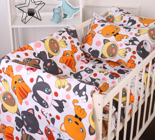 Підковдра Бязь 20-0035 Colored kittens