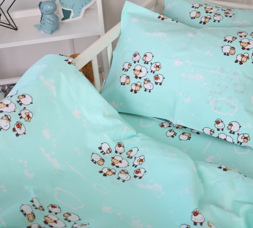 Комплект постільної білизни Бязь Kids Time 20-0030 Lambs - 2