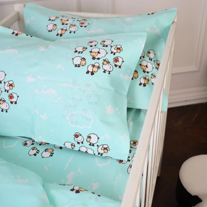 Комплект постільної білизни Бязь Kids Time 20-0030 Lambs - 6