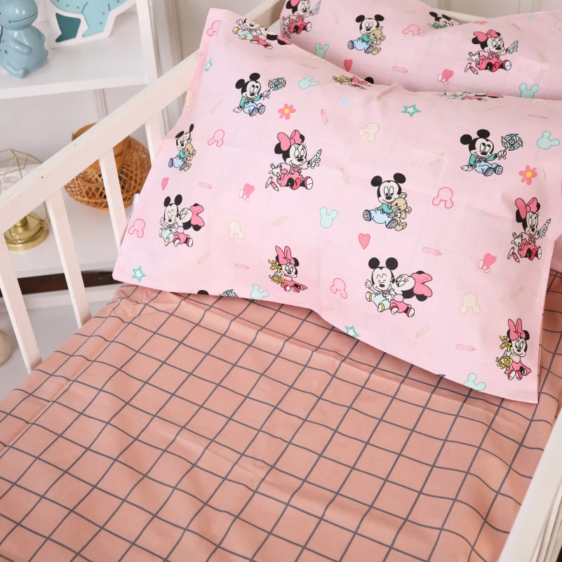 Комплект постільної білизни Бязь Kids Time 20-0042 Pink Mikey Mouse - 6