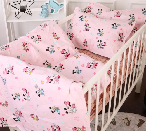 Підковдра Бязь 20-0042 Pink Mikey Mouse - 2