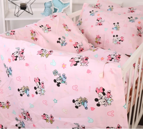 Підковдра Бязь 20-0042 Pink Mikey Mouse