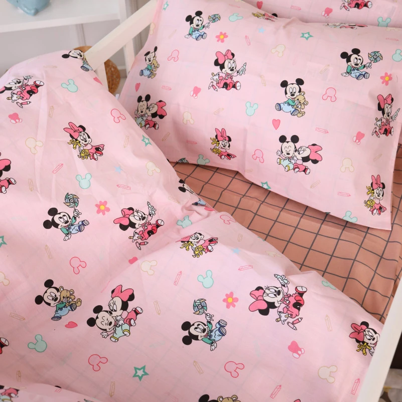 Комплект постільної білизни Бязь Kids Time 20-0042 Pink Mikey Mouse - 5