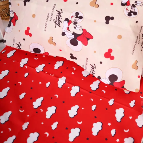 Простирадло на гумці (бязь) Kids Time 20-0027 Mine mouse - висота 10 см