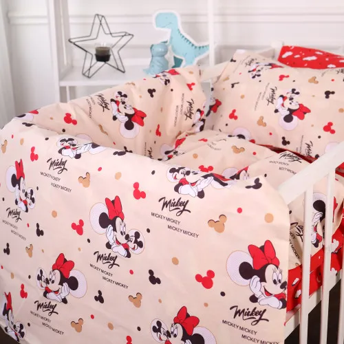 Комплект постільної білизни Бязь Kids Time 20-0027 Mine mouse - 2