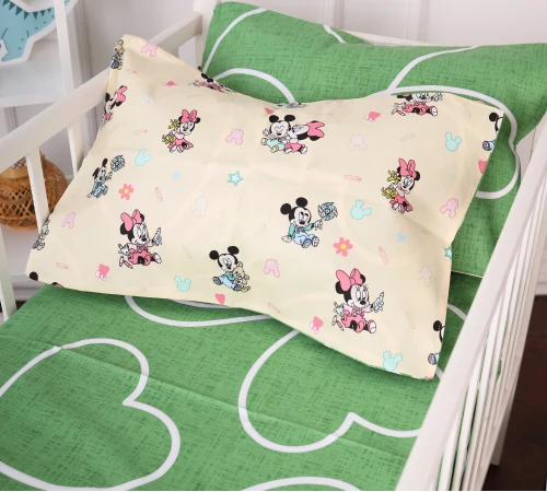 Простынь Бязь Kids Time 20-0043 Green Mikey Mouse - 2