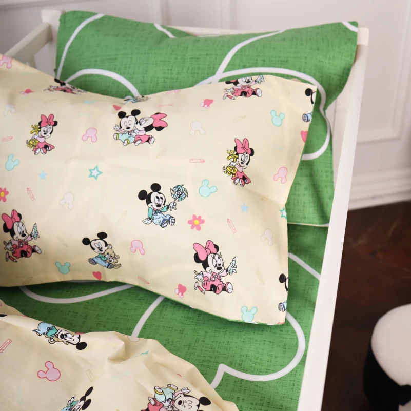 Комплект постільної білизни Бязь Kids Time 20-0043 Green Mikey Mouse - 4