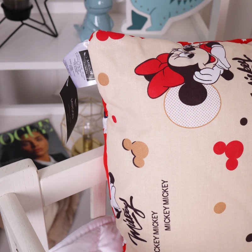 Подушка антиалергенна Kids Time 20-0027 Mine mouse EcoSilk бязь - 4
