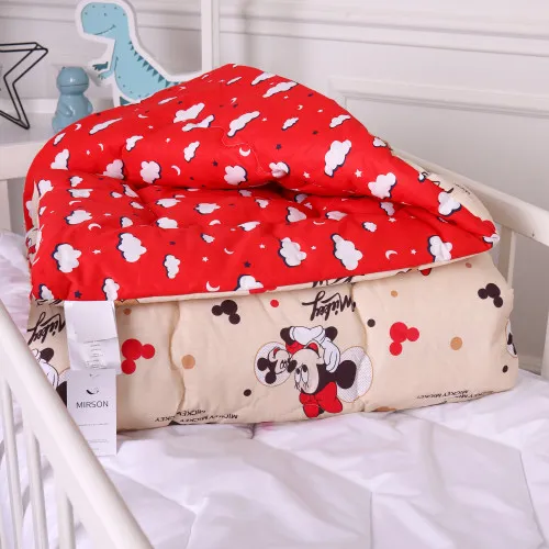 Ковдра антиалергенна Kids Time 20-0027 Mine mouse бязь (зимова)