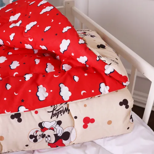 Ковдра антиалергенна Kids Time 20-0027 Mine mouse бязь (зимова) - 2